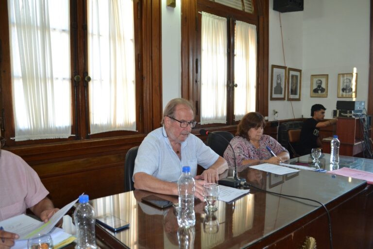 Anoche sesionó el Concejo Deliberante