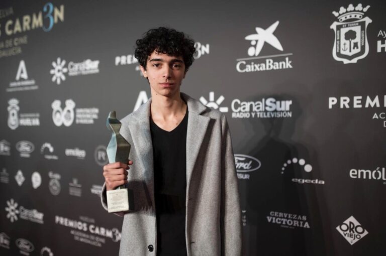 Blas Polidori recibió el premio, en representación del equipo