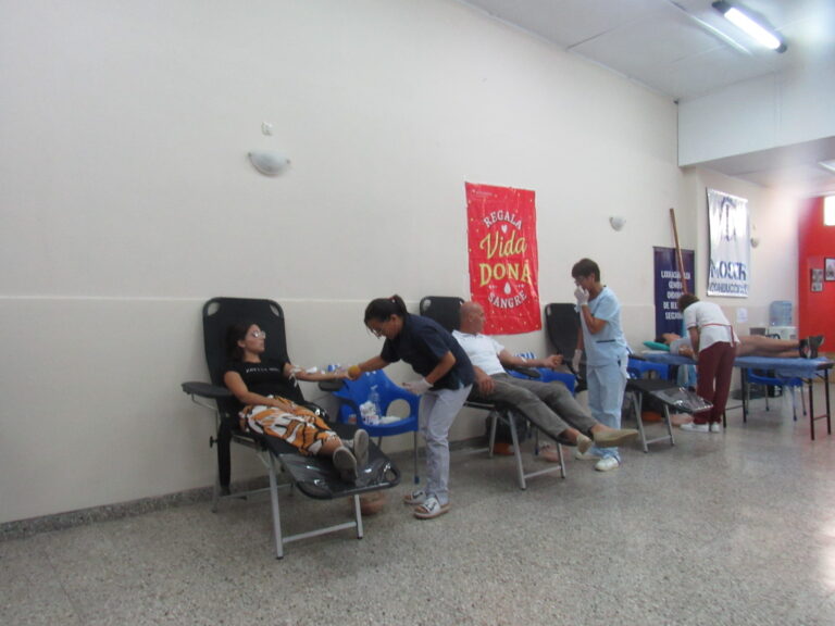 Balance Positivo de una nueva colecta de sangre