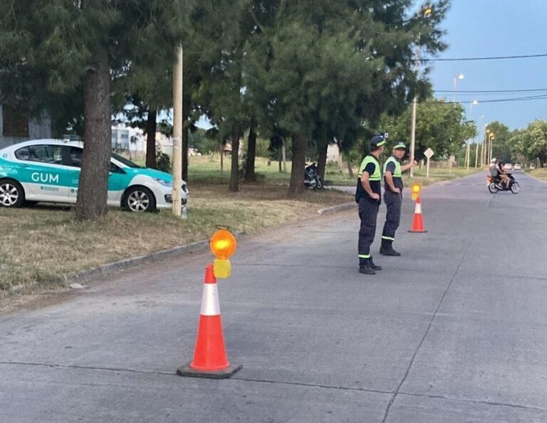 Secuestran 14 motos y un auto