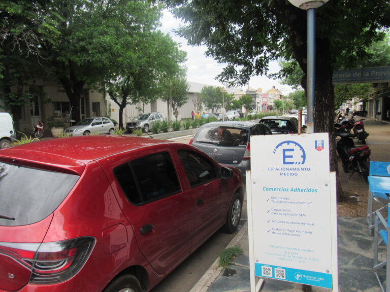 Nuevos valores del Estacionamiento Medido de 9 de Julio