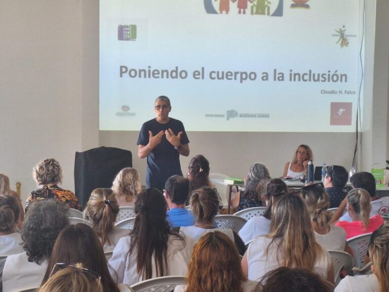 Se realizó la capacitación “Poniendo el cuerpo a la inclusión”