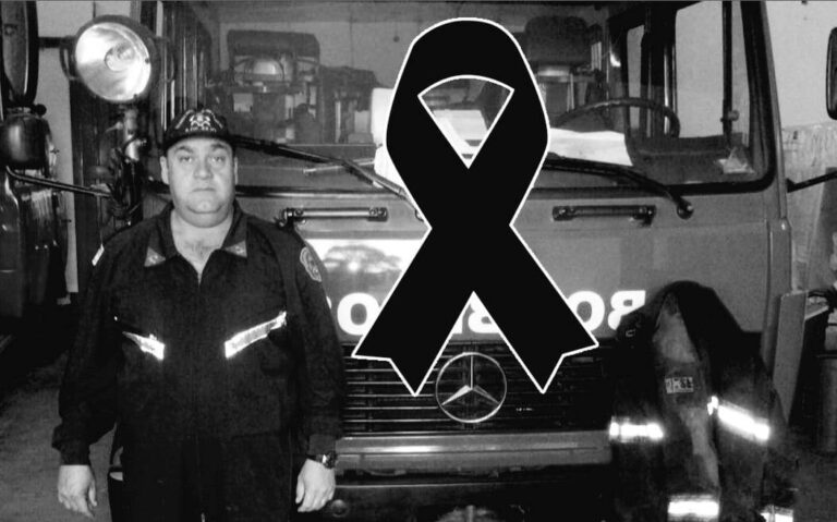 Bomberos de 9 de Julio despidió a Julio Micheli