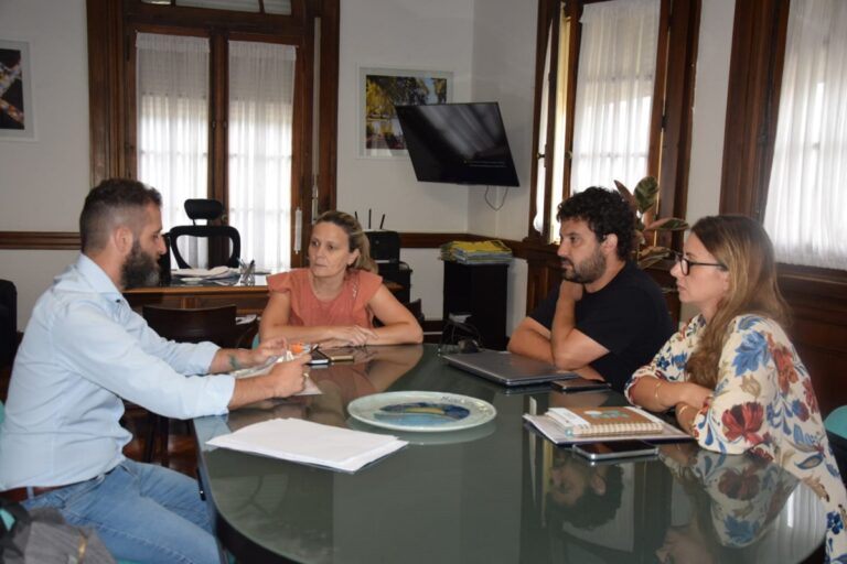 Reunión de Gentile con autoridades de la Región Sanitaria II