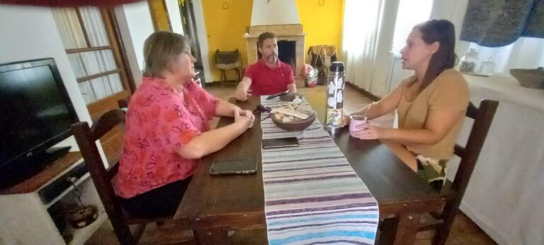 Acceso a Naón: a la espera de que finalicen los trabajos