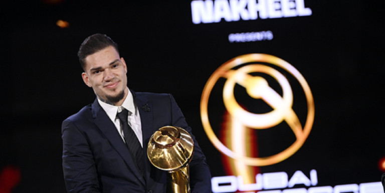 Ederson es el mejor portero de 2023 según los Globe Soccer Awards