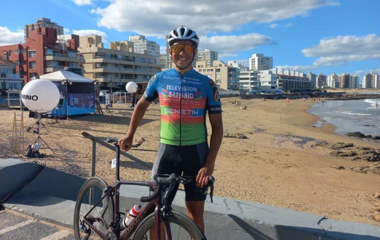 Ciclismo: Agustín Martínez corre la Vuelta del Uruguay