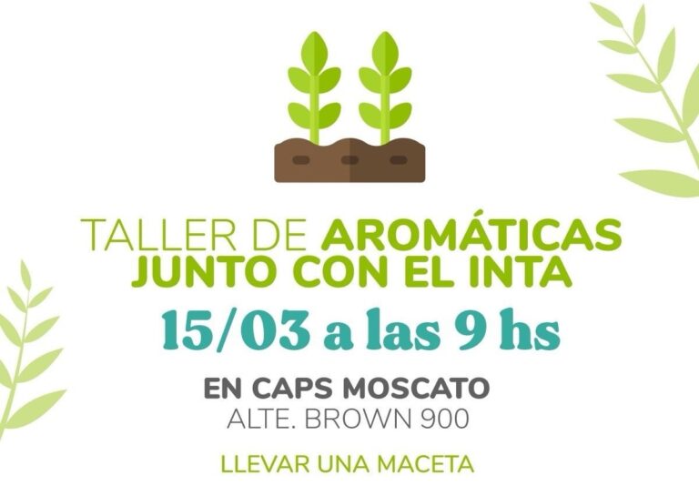 Dictarán talleres sobre «Aromáticas»