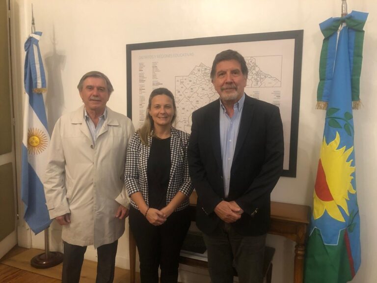 María José Gentile se reunió con Alberto Sileoni