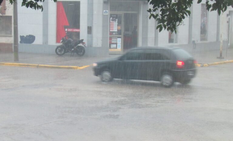 Registro de la lluvia en la ciudad y el Partido