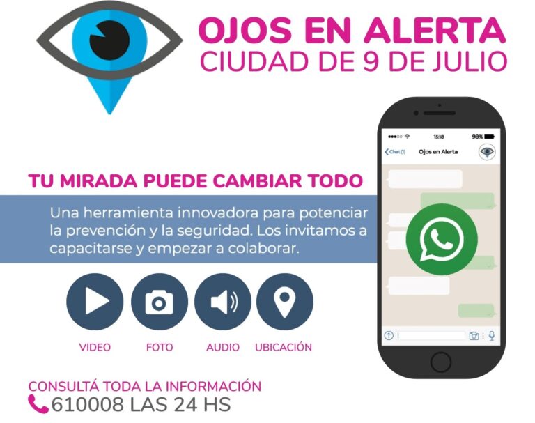 “Ojos en Alerta”: más vecinos pueden aportar información