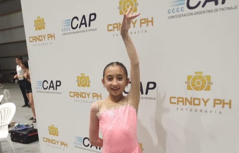 Patinadora de El Fortín clasificada al Sudamericano y Panamericano