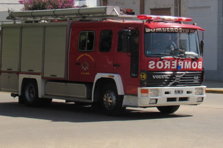 Un incendio afectó una vivienda en El Provincial