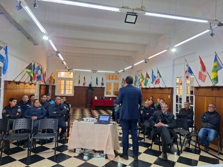 Personal policial participó de una capacitación