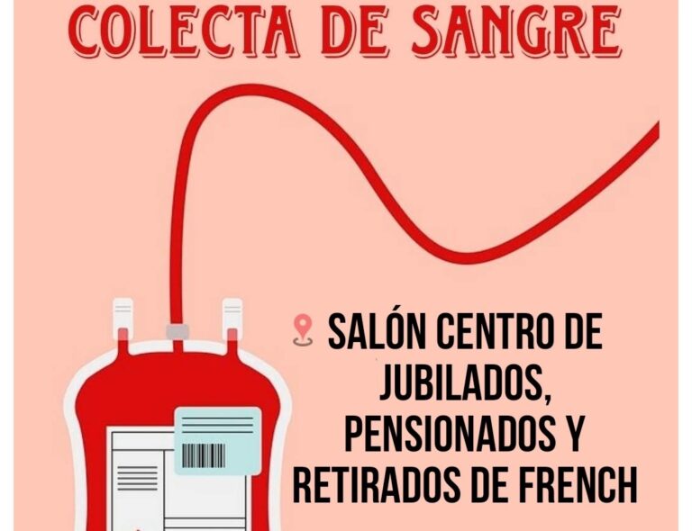 Convocan a la próxima colecta de sangre