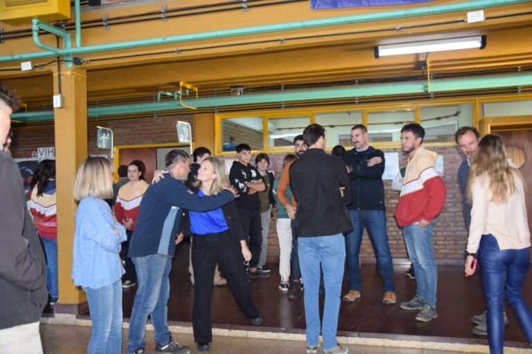 Temporal: agradecen a alumnos y docentes de la EET Nº 2