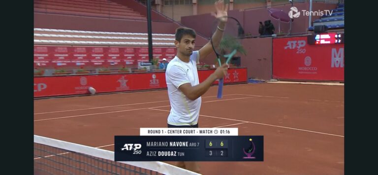Navone se enfrentará a Wawrinka en Marruecos