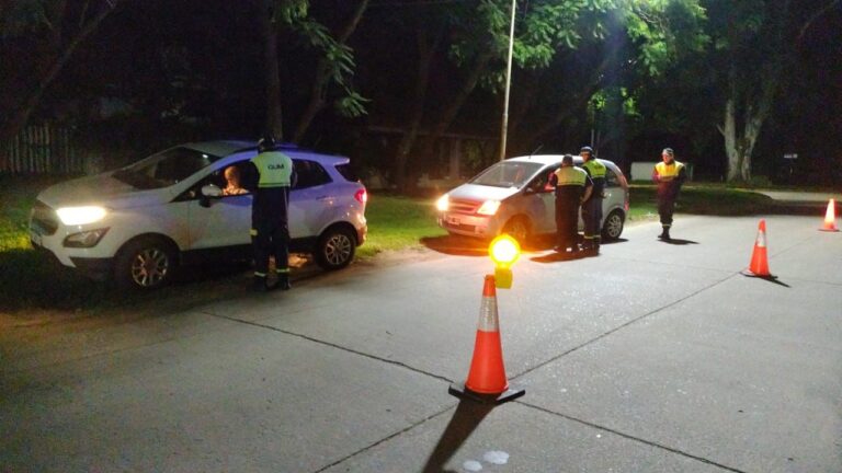 Operativos realizados durante el fin de semana largo