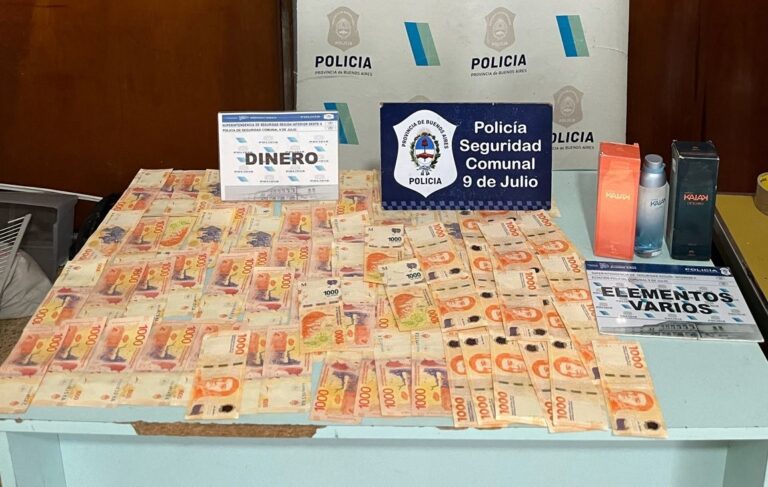 Actuaciones de la Policía Comunal 9 de Julio