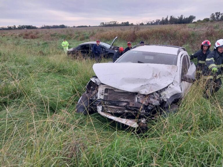 Accidente en Ruta 5 a la altura de French