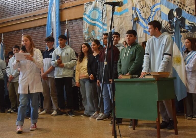 El acto se realizó en la Escuela Técnica Nro 2