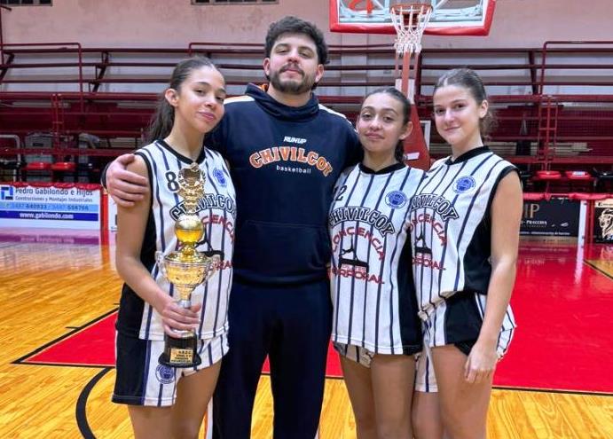 Básquet: tres jugadoras de Atlético en la Selección de Chivilcoy