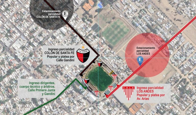 Copa Argentina: Colón – Los Andes juegan hoy en Junín