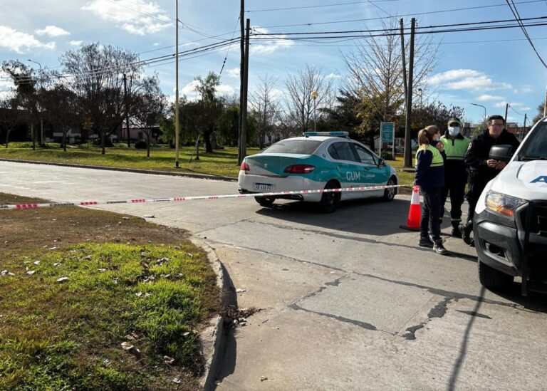 Operativo ante el hallazgo de cápsulas de Agroquímicos