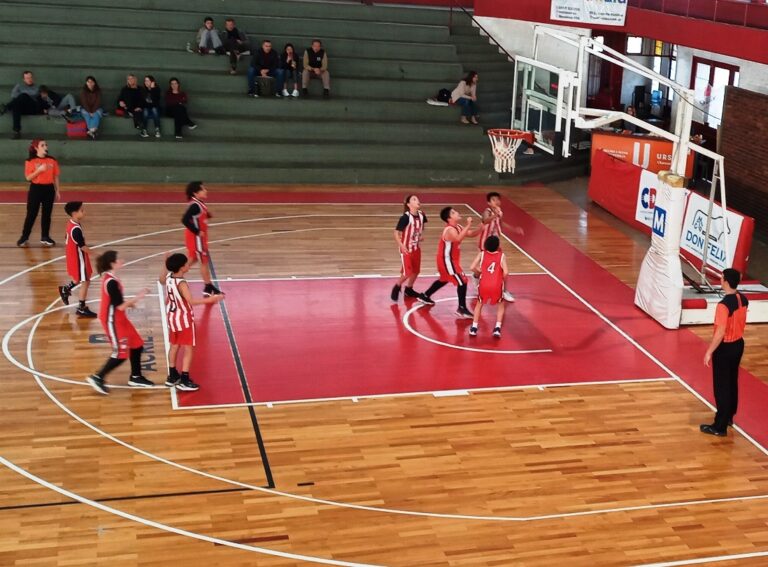 Básquet: jugaron las formativas de Atlético