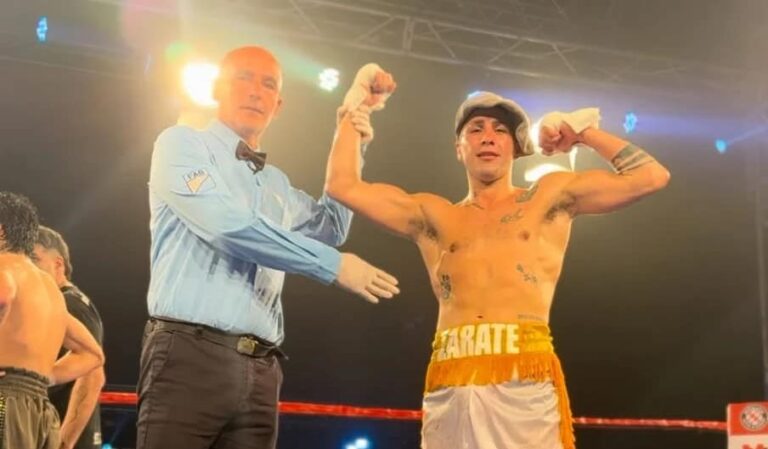 Boxeo: Kevin Zárate ganó en fallo unánime