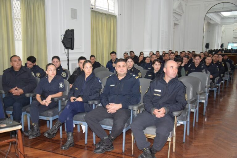 Personal Policial participó de una capacitación
