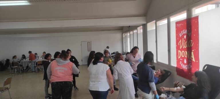 Colecta de Sangre: participaron 57 donantes