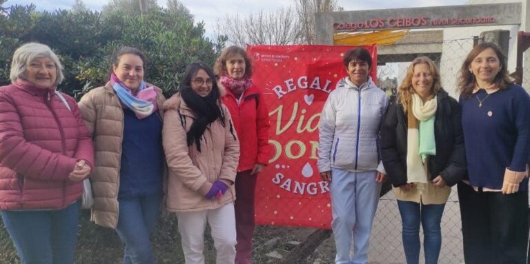 Colecta de sangre: 23 donantes en «Los Ceibos»