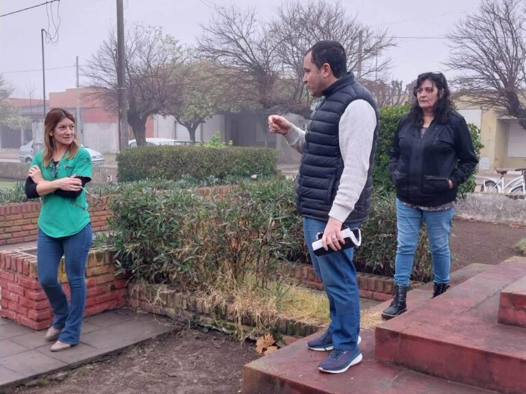 Visita a Dudignac: evalúan obras