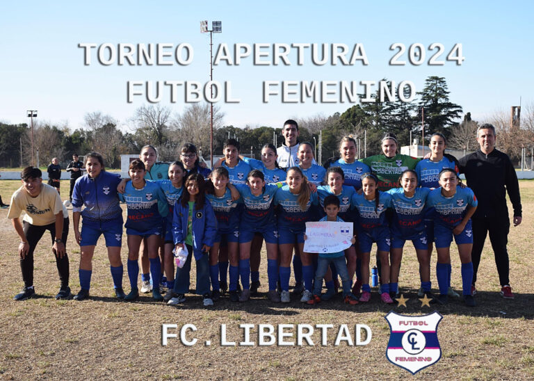 Fútbol Femenino: Libertad se quedó con el Apertura