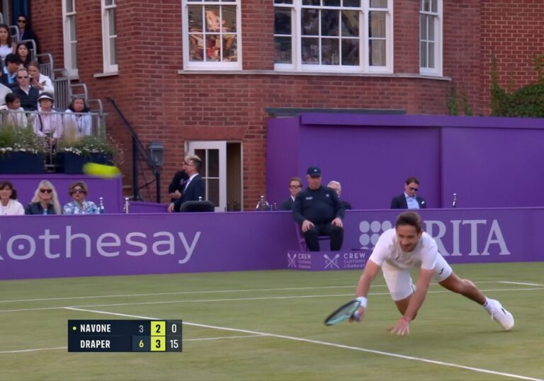 Navone no pudo ante Draper en Queen’s