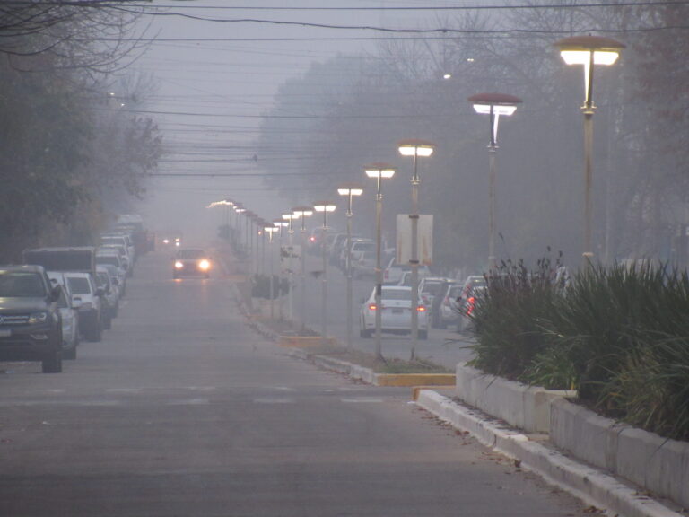 Presencia de niebla en 9 de Julio, hasta cuando se extendería
