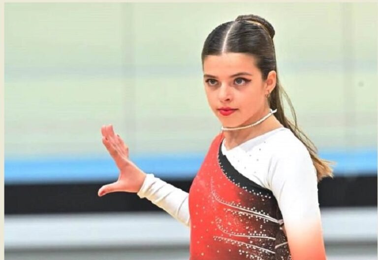 Tercer puesto de Alfonsina Legone en el Nacional de Patín