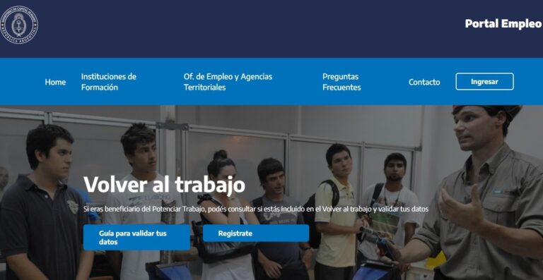 Reempadronamiento del Programa Volver al Trabajo