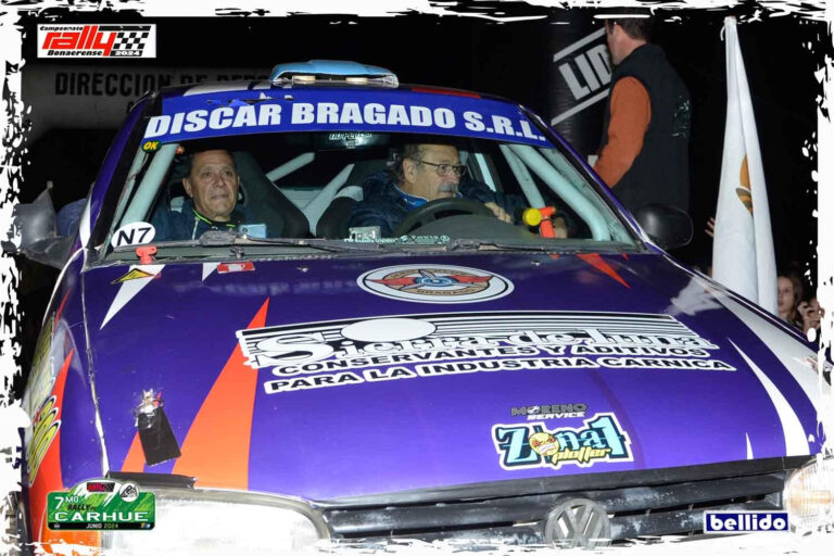 Rally: Aranda – Sanz corrieron en Carhué