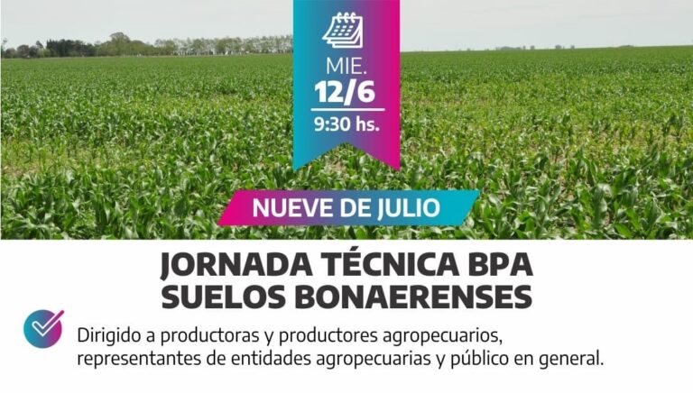 Invitan a jornada sobre Buenas Prácticas Agrícolas
