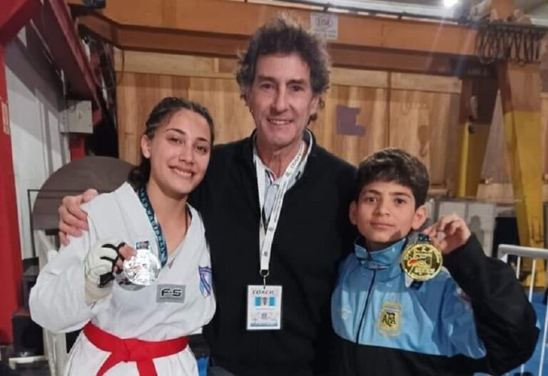 Taekwondo: dos medallas nuevejulienses en el Argentino