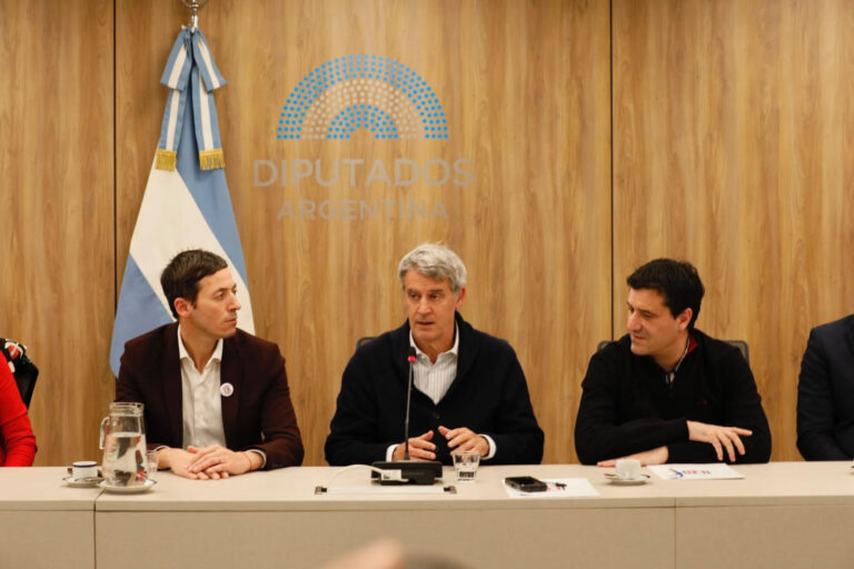 Abad y Prat Gay en el espacio de formación de jóvenes referentes