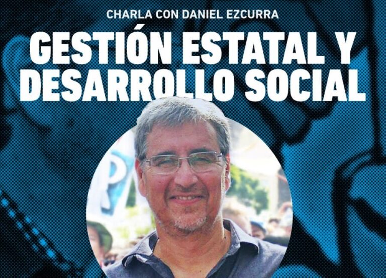 Charla sobre Gestión Estatal y Desarrollo Social