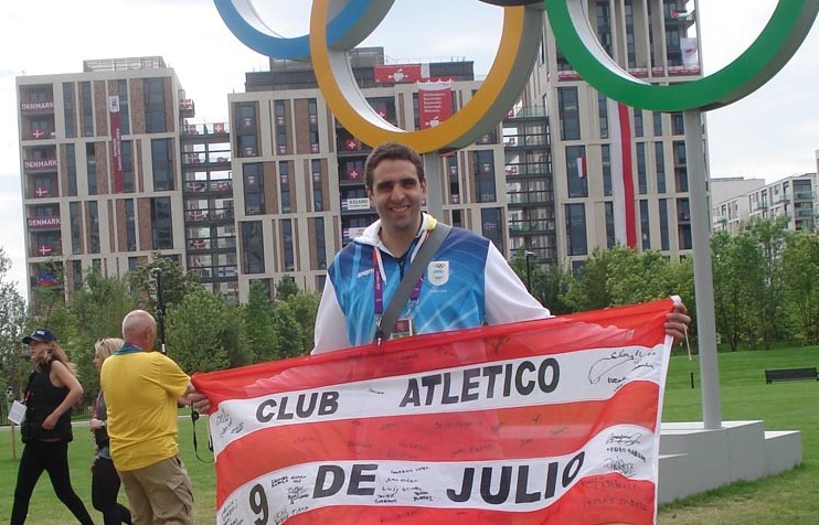 Juan Gutiérrez el primer «Olímpico» nuevejuliense