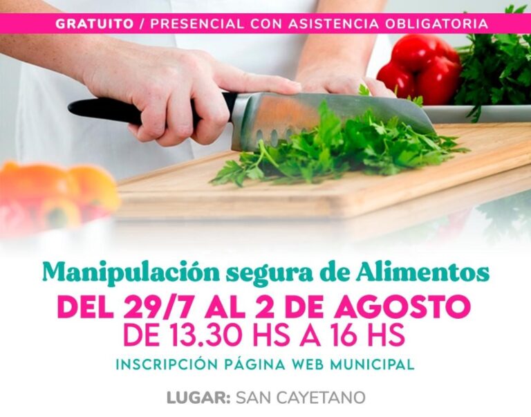 Detalles del nuevo curso de manipuladores