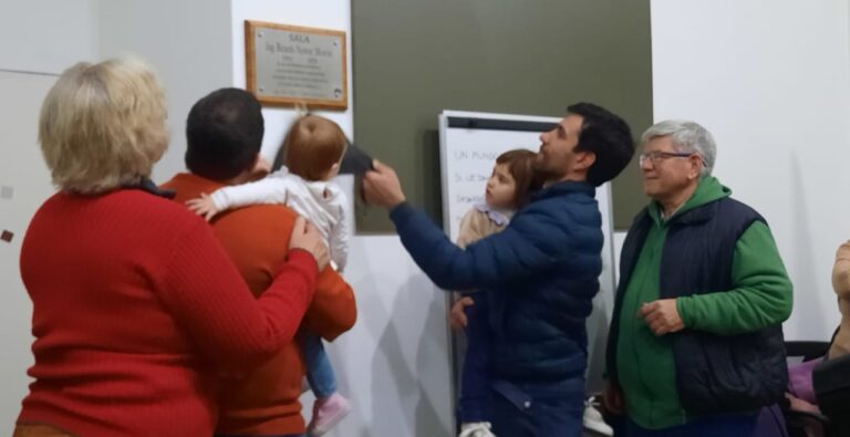 Comisión de Asociados del Banco Credicoop: la sala lleva el nombre de «Ricardo Morosi»