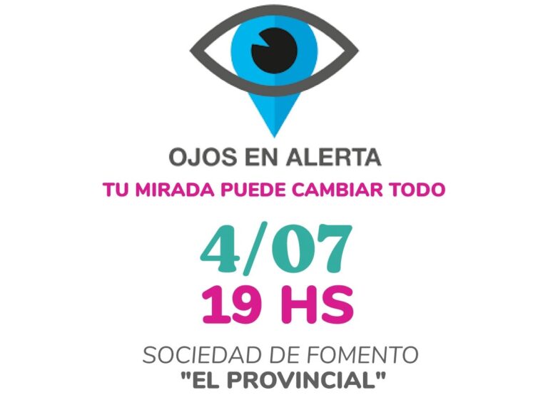 “Ojos en alerta”, capacitarán a vecinos de El Provincial