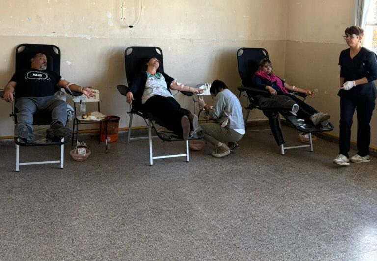 Colecta de Sangre: muy buena respuesta en Patricios