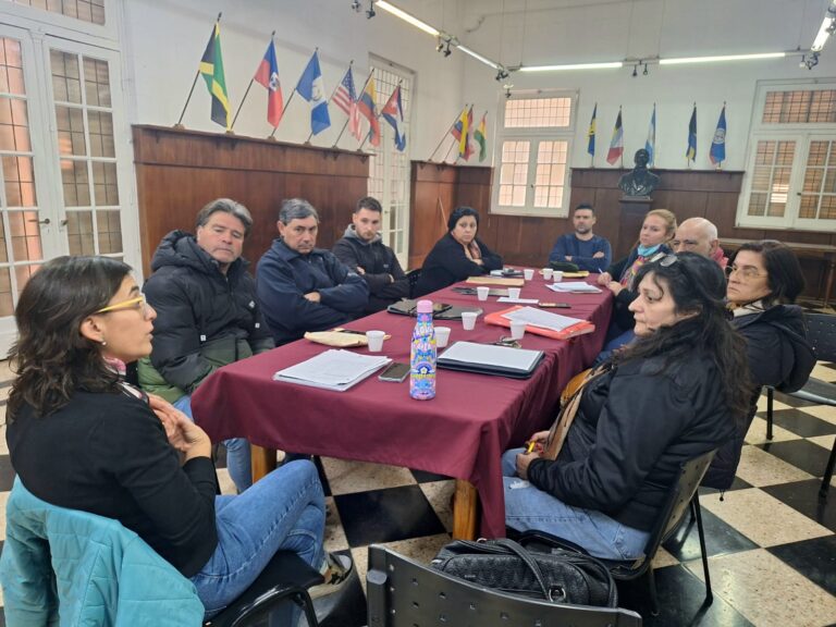 Delegados municipales participaron de reuniones